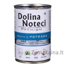 Dolina Noteci Premium Upėtakiai - drėgnas šunų ėdalas 400 g