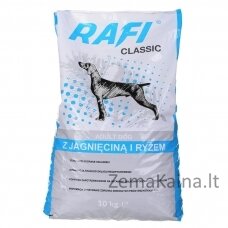 DOLINA NOTECI Rafi Classic Rafi ėriena su ryžiais - sausas maistas šunims - 10 kg