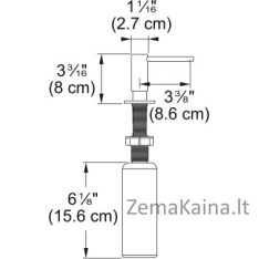 Dozatorius Franke SD Atlas, 112.0717.104 3