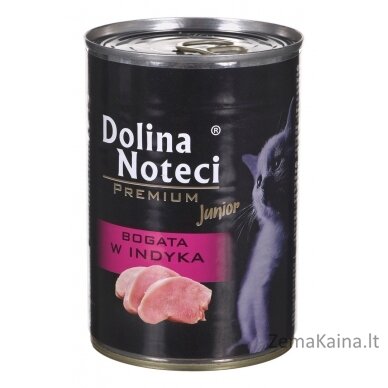 Dolina Noteci Premium Junior rig på kalkun - Šlapias kačių maistas - 400 g