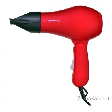 Dryer for hair Esperanza AURORA EBH003R (750W; red color)