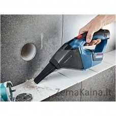 DULKIŲ SIURBLYS BOSCH GAS 12 V PROFESSIONAL, 2X2,5AH