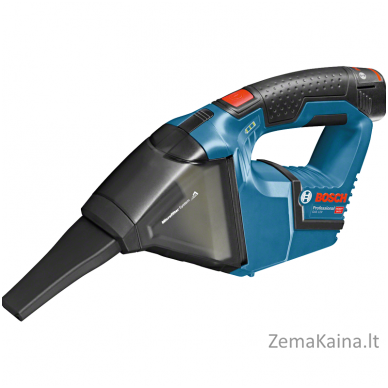 DULKIŲ SIURBLYS BOSCH GAS 12 V PROFESSIONAL, 2X2,5AH