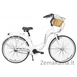Dviratis AZIMUT Sarema ALU 26" 3-speed 2021 white