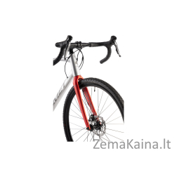 Dviratis Romet Aspre 1 2025 silver-red
