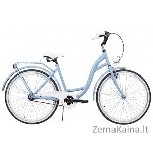 Dviratis AZIMUT City Lux 26" 2021 light blue-white