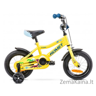 Dviratis Romet Tom 12" 2021 yellow-blue