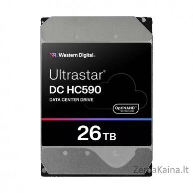 Dysk twardy HDD WD Ultrastar 26TB 3,5" SAS 0F59375 1