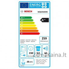 Džiovyklė Bosch WQG242AESN