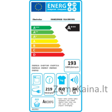 Džiovyklė Electrolux EW6D295GE