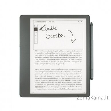 Ebook Kindle Scribe 10.2" 32GB WiFi Premium Pen Grey