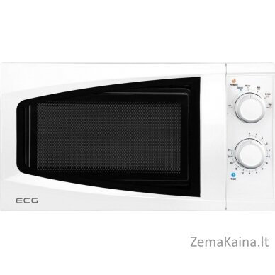 ECG Microwave ECG MTM 2070 W, 20 L, 700 W, Baltas mikrobangų krosnelė