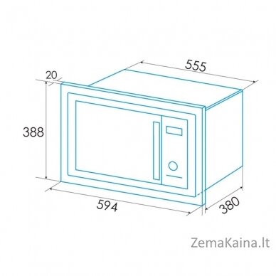 Edesa EMW-2530-IG WH 2