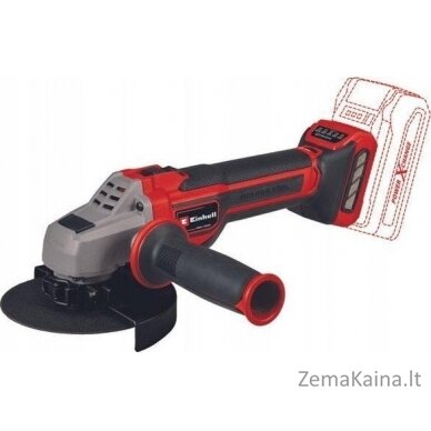 Einhell TP-AG 18/125 CE Q Solo KAMPINIS ŠLIFULĖLIS AKU