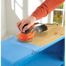 Ekscentrinis šlifuoklis BLACK+DECKER KA199 240 W 125 MM