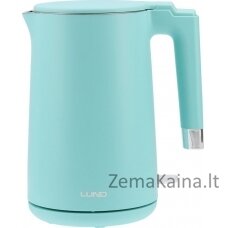 Elektrinis virdulys Toya LUND 1,5 l TURQUOISE COOL TOUCH virdulys