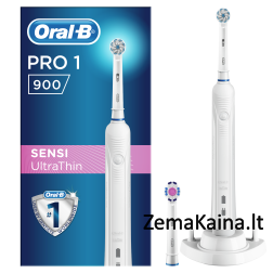 Elektrinis dantų šepetėlis BRAUN PRO 900 D16.524.3U