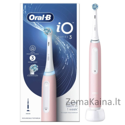 Elektrinis dantų šepetėlis Oral-B iO3 Blush Pink