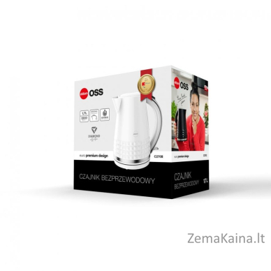 ELDOM C270B OSS kettle, 1.7 l capacity, 2150 W power, white 3