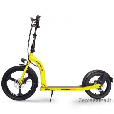 Elektrinis paspirtukas Beaster Scooter VOYAGER, 350 W, 36 V, 10 Ah, geltonas 1