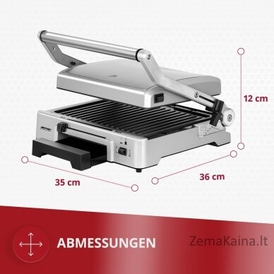 Elektrinis stalo grilis MPM MGR-10M 1