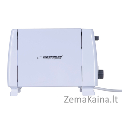 Esperanza Caprese skrudintuvas 2 griežinėliai Balta 700 W