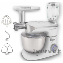 Esperanza EKM025 virtuvinis kombainas 5 L Nerūdijančiojo plieno, Balta 1000 W