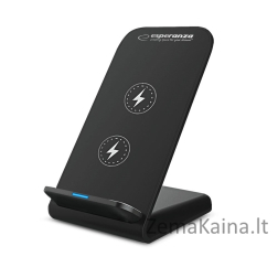 Esperanza EZC101 belaidžio įkroviklio stalinis stovas telefonui