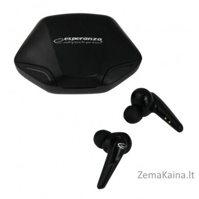 Esperanza EH231K Bluetooth ausinės į ausis TWS Black 4