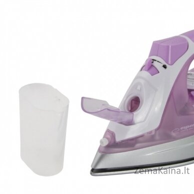 Esperanza EHI004 lygintuvas Sauso ir garų tipo lygintuvas Keraminis padas Violetinė, Balta 2400 W 4