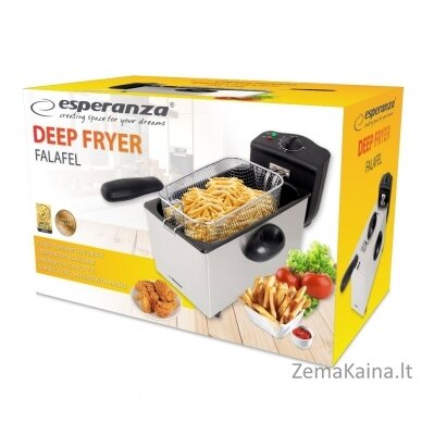 Esperanza EKG010 gruzdintuvė 3 L, 2000W Inox 6