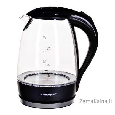 Esperanza EKK011K Electric kettle 1.7 L Black, Multicolor 2200 W 4