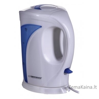 Esperanza EKK018B Electric kettle 1.7 L, White / Blue 3