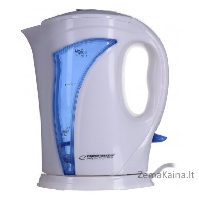 Esperanza EKK018B Electric kettle 1.7 L, White / Blue 5