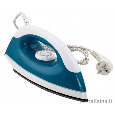 Esperanza TRAVEL IRON SMOOTHER Sauso tipo lygintuvas Nelipnus padas Mėlyna, Balta 1200 W 1