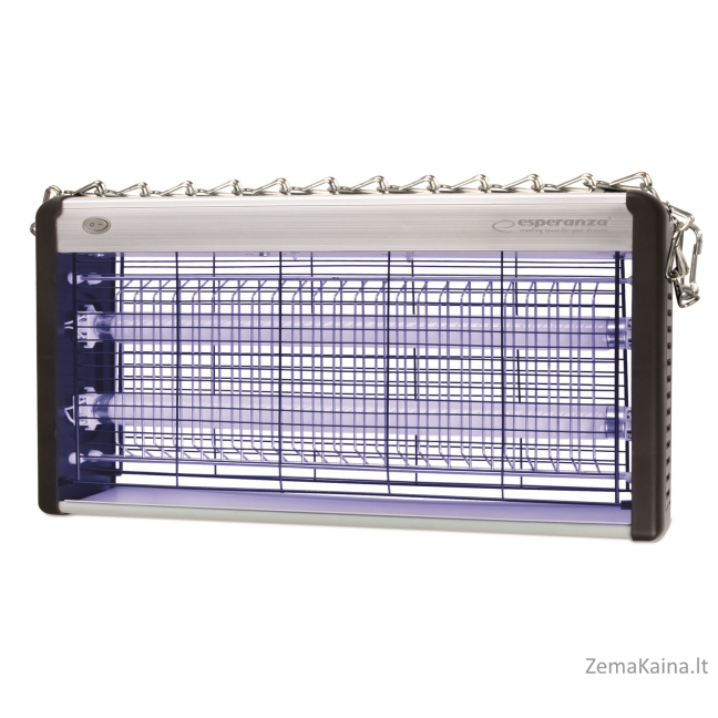 Esperanza EHQ007 ELEKTROS INSEKTŲ UV ŠVIESA Juoda