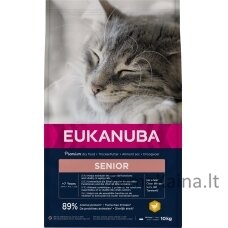 EUKANUBA Senior Chicken - sausas kačių maistas - 10kg