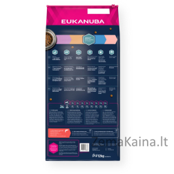EUKANUBA Adult Small&Medium Salmon - sausas maistas šunims - 12kg