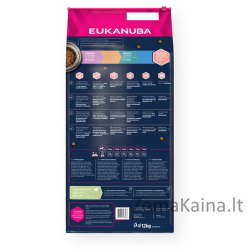 EUKANUBA Senior Large&Giant Lamb with rice - sausas maistas šunims - 12kg
