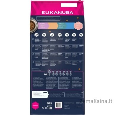 EUKANUBA Grain Free Senior large/giant breed, Ocean fish - sausas maistas šunims - 12 kg 2