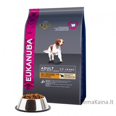 Eukanuba Small & Medium Lamb Rice 12 kg