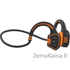 Evolveo BoneSwim ausinės oranžinės spalvos (BS-MP3-16GB-OR)