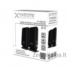 Extreme XP102 garsiakalbiai 2.0 kanalų 4 W juoda