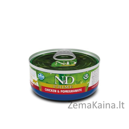 FARMINA N&D CAT PRIME CHICKEN&POMEGRANATE ADULT 70g