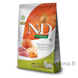 FARMINA N&D GF PUMPKIN DOG BOAR&APPLE ADULT MINI 2,5kg