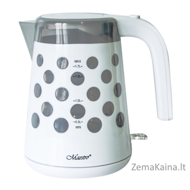 Feel-Maestro MR045 white electric kettle