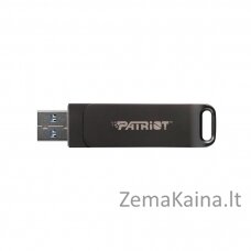 Flashdrive PATRIOT Rage R550 512GB 100 MB/S USB A+C Pasukamas dizainas (PE512GR550DSAD) Juoda