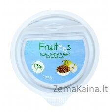 Fruitees 603300200 šuns arba katės gardėsis Šuo Skanėstas Paukštiena 200 g