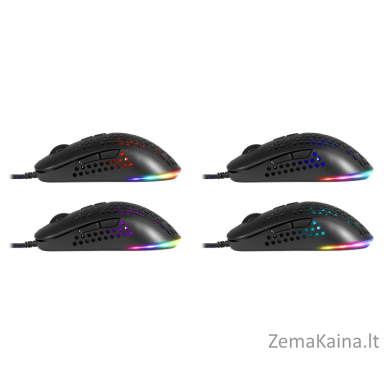 Gaming, optic, wired mouse DEFENDER GM-620L SHEPARD 12800dpi 7P RGB 4