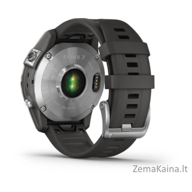 Garmin fenix 7 3,3 cm (1.3") MIP 47 mm Skaitmeninis 260 x 260 pikseliai Lietimui jautrus ekranas Sidabras „Wi-Fi“ GPS (palydovinis) 6